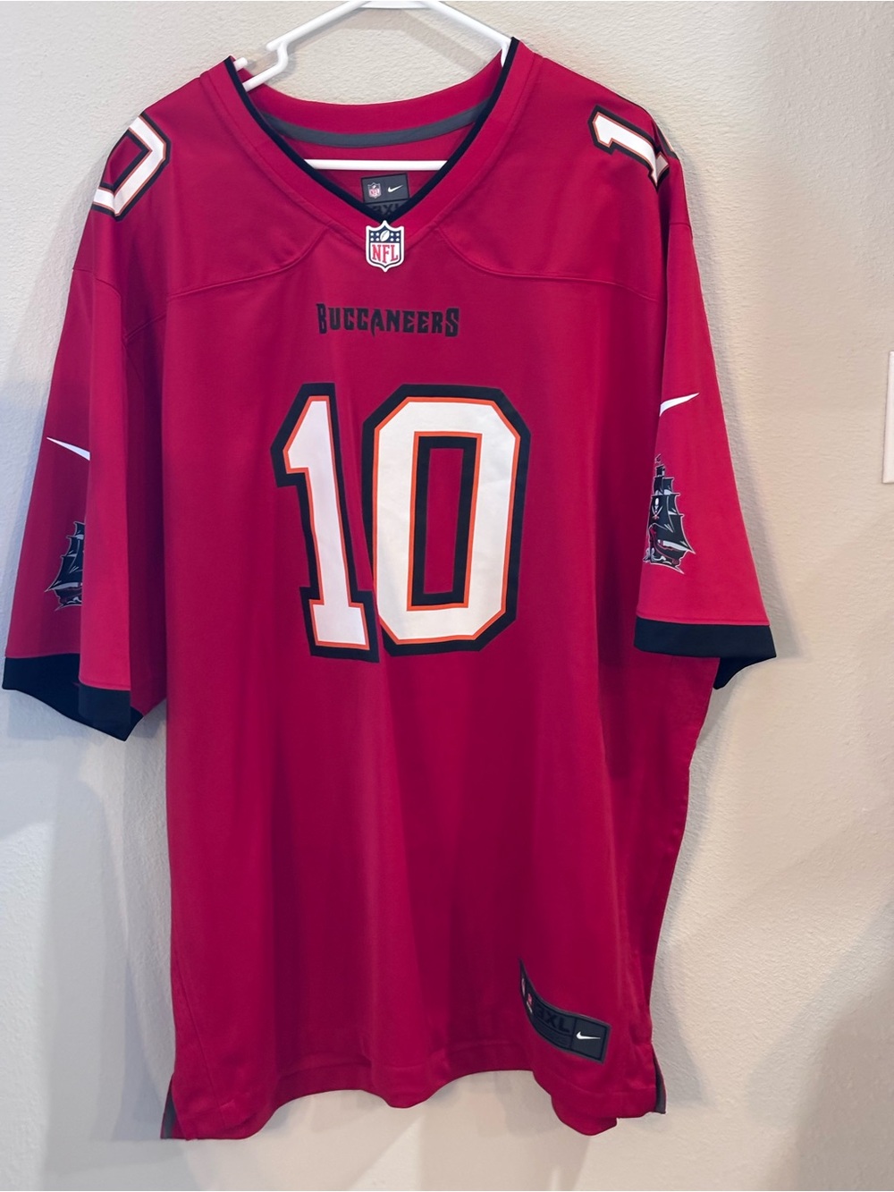 NFL Red Nike 3XL Player Patch Football Jersey - Picture 2 of 16